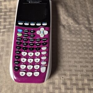 Texas Instruments TI-84 Plus CE - Silver and Purple